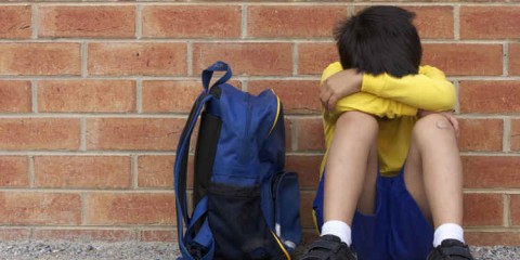 Enfant victime de harcèlement scolaire